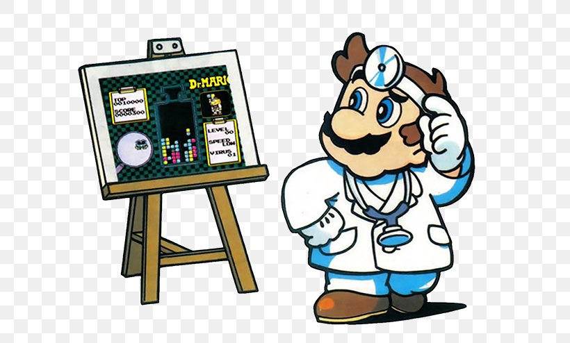 Dr. Mario Video Games Mario Tennis Nintendo Entertainment System, PNG, 614x494px, Dr Mario, Area, Art, Communication, Fiction Download Free