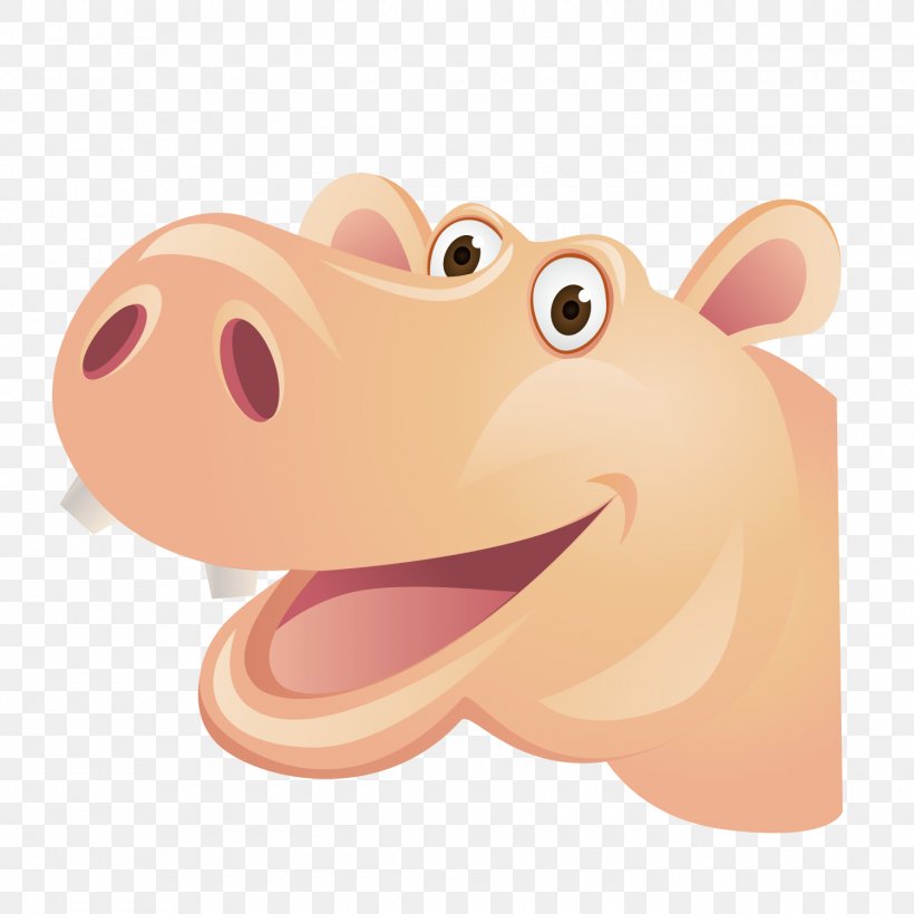 Hippopotamus Zoolandia Cartoon Illustration, PNG, 1500x1500px, Hippopotamus, Animal, Carnivoran, Cartoon, Child Download Free