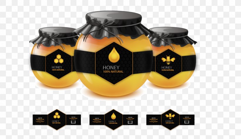 Honey Packaging And Labeling, PNG, 1034x597px, Honey, Brand, Candy, Honey Bee, Honeycomb Download Free