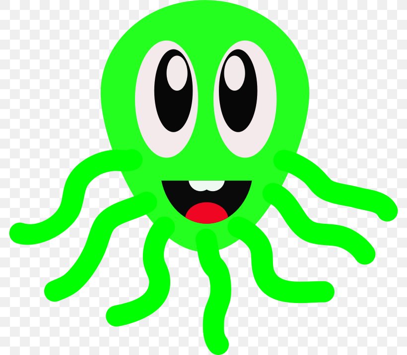 Octopus Green Mathematics Fraction Clip Art, PNG, 784x717px, Octopus, Addition, Color, Emoticon, First Grade Download Free