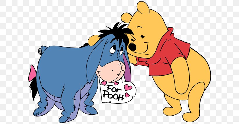 Winnie-the-Pooh Eeyore Piglet Tigger Minnie Mouse, PNG, 650x428px, Watercolor, Cartoon, Flower, Frame, Heart Download Free