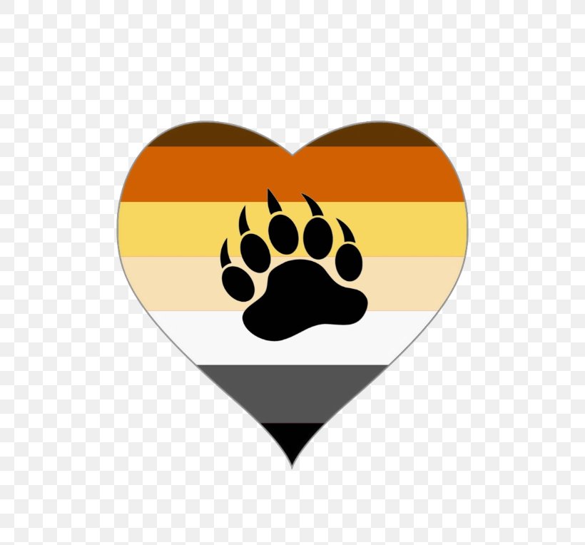 Bear Flag Snout Paw Clip Art, PNG, 764x764px, Watercolor, Cartoon, Flower, Frame, Heart Download Free