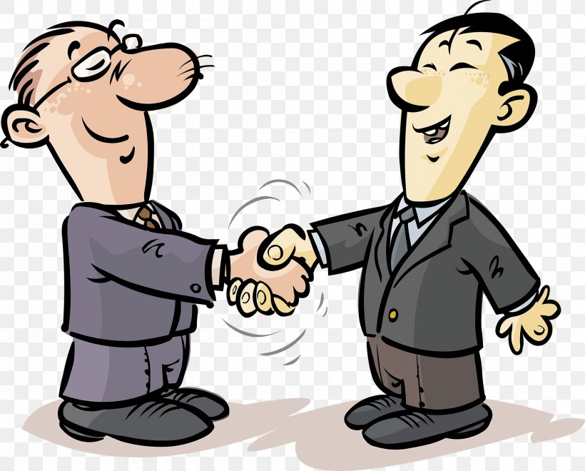Handshake Cartoon Illustration, PNG, 2000x1611px, Handshake, Animation,  Arm, Business, Cartoon Download Free