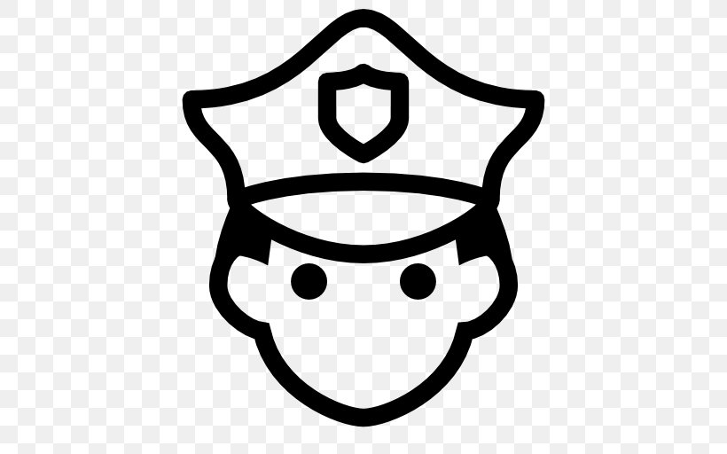 Police Officer, PNG, 512x512px, Police Officer, Badge, Black And White, Crime, Face Download Free