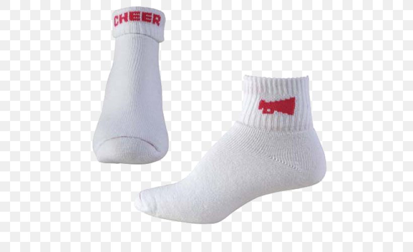 Sock Cheerleading Clothing Leggings White, PNG, 500x500px, Sock, Ankle, Anklet, Cheerleading, Clothing Download Free