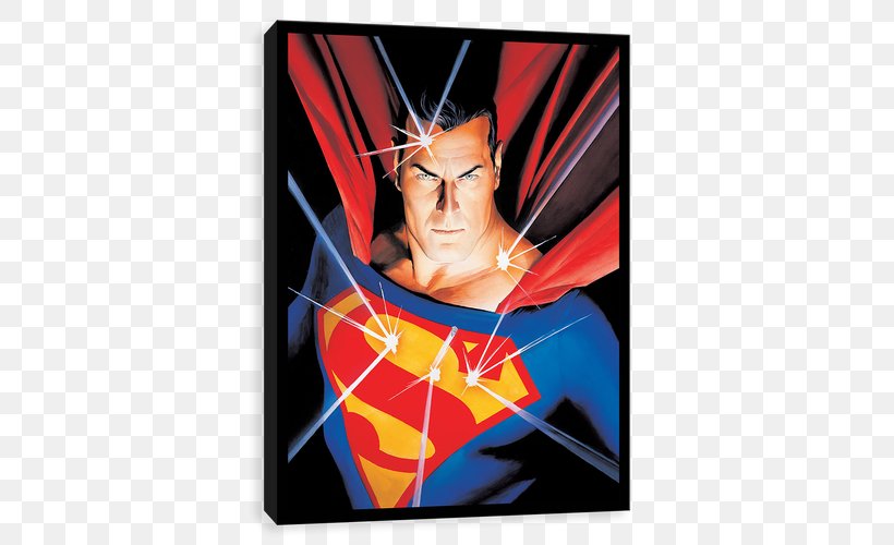 Alex Ross Superman Batman Wonder Woman Man Of Steel, PNG, 500x500px, Alex Ross, Actor, Art, Batman, Comics Download Free