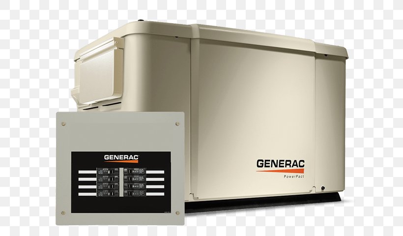Generac Power Systems Standby Generator Generac PowerPact 7.5kW Standby Electric Generator Transfer Switch, PNG, 768x480px, Generac Power Systems, Ampere, Diesel Generator, Electric Generator, Emergency Power System Download Free