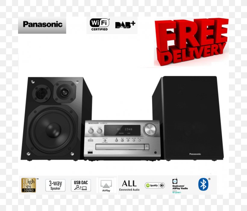 Panasonic SC-PMX80EG Panasonic SC-PMX82EG Audio System Panasonic High Fidelity, PNG, 700x700px, Panasonic, Audio, Audio Equipment, Audio Receiver, Cd Player Download Free