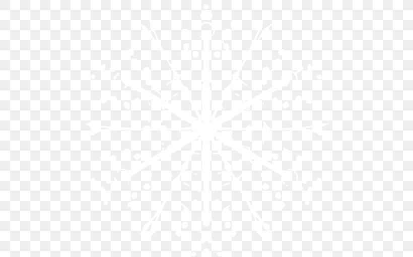 Snowflake Image, PNG, 512x512px, White, Black, Black And White, Chemical Element, Computer Graphics Download Free