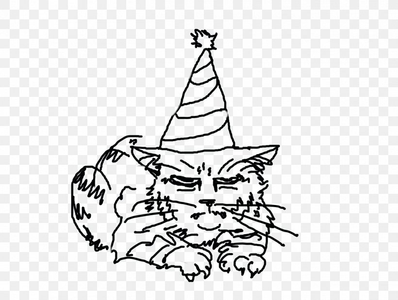 Drawing Cat Visual Arts Clip Art, PNG, 1350x1020px, Drawing, Area, Art, Artwork, Black Download Free