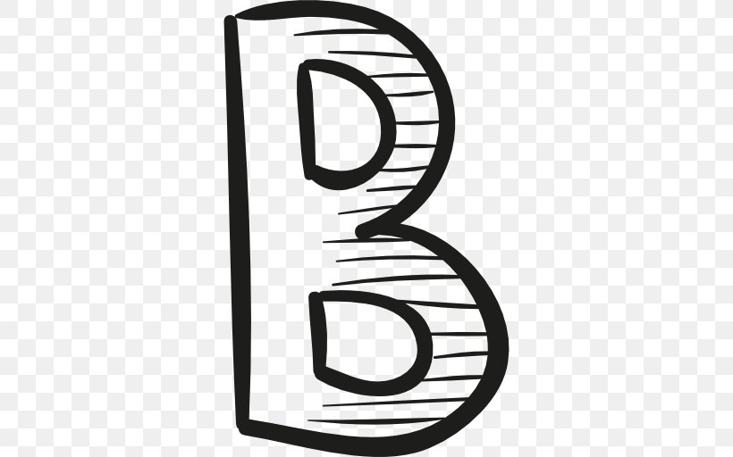 Letter B Clip Art, PNG, 512x512px, Letter, Alphabet, Black And White, Letter B Song, Symbol Download Free