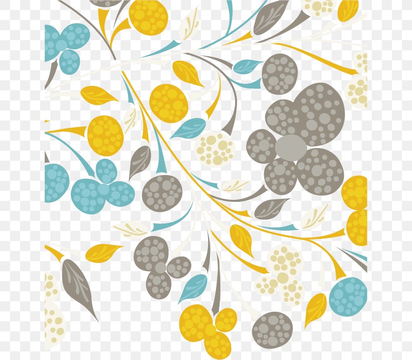 Point Euclidean Vector Circle Pattern, PNG, 642x717px, Point, Branch, Floral Design, Flower, Illustration Download Free