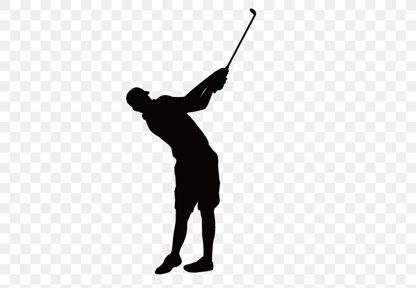 Silhouette Golf, PNG, 567x567px, Silhouette, Black And White, Drawing, Golf, Human Behavior Download Free