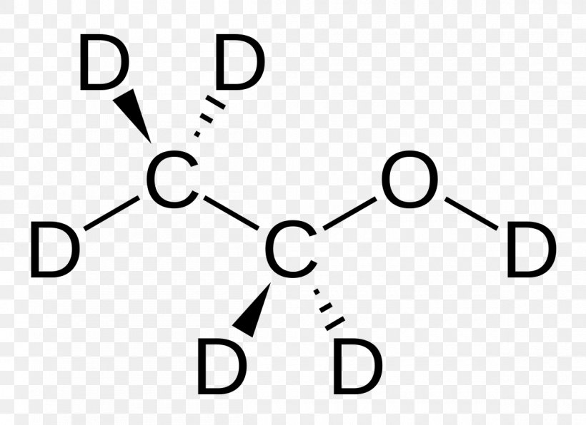 Deuterated Ethanol Deuterium Polyethylene Polymer, PNG, 1200x873px, Ethanol, Area, Atom, Black, Black And White Download Free
