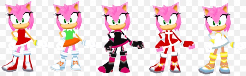 Sonic Rivals 2 Sonic & Sega All-Stars Racing Amy Rose Rouge The Bat, PNG, 1024x319px, Sonic Rivals 2, Amy Rose, Art, Costume, Espio The Chameleon Download Free