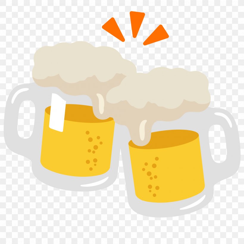 Beer Glasses Emoji Mug Drink, PNG, 2000x2000px, Beer, Alcoholic Drink, Beer Festival, Beer Glasses, Coffee Cup Download Free