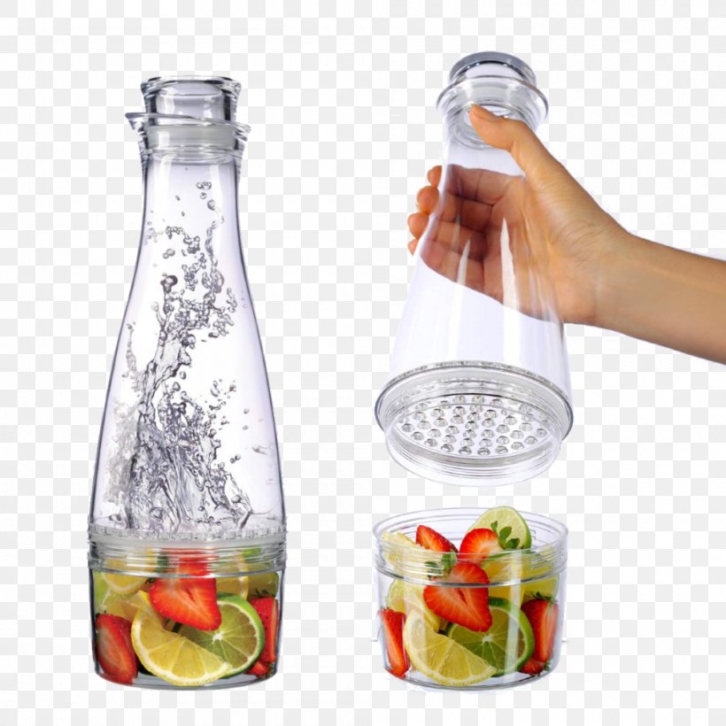 Infusion Infuser Carafe Fruit Bottle, PNG, 1000x1000px, Infusion, Barware, Bottle, Carafe, Decanter Download Free