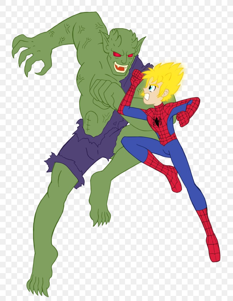 Spider-Man Green Goblin Harry Osborn Goku Dr. Otto Octavius, PNG, 756x1058px, Spiderman, Art, Cartoon, Dr Otto Octavius, Fictional Character Download Free