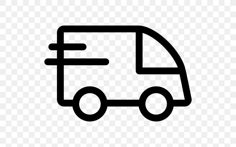 Van Car Pickup Truck Delivery, PNG, 512x512px, Van, Area, Black And White, Brand, Car Download Free