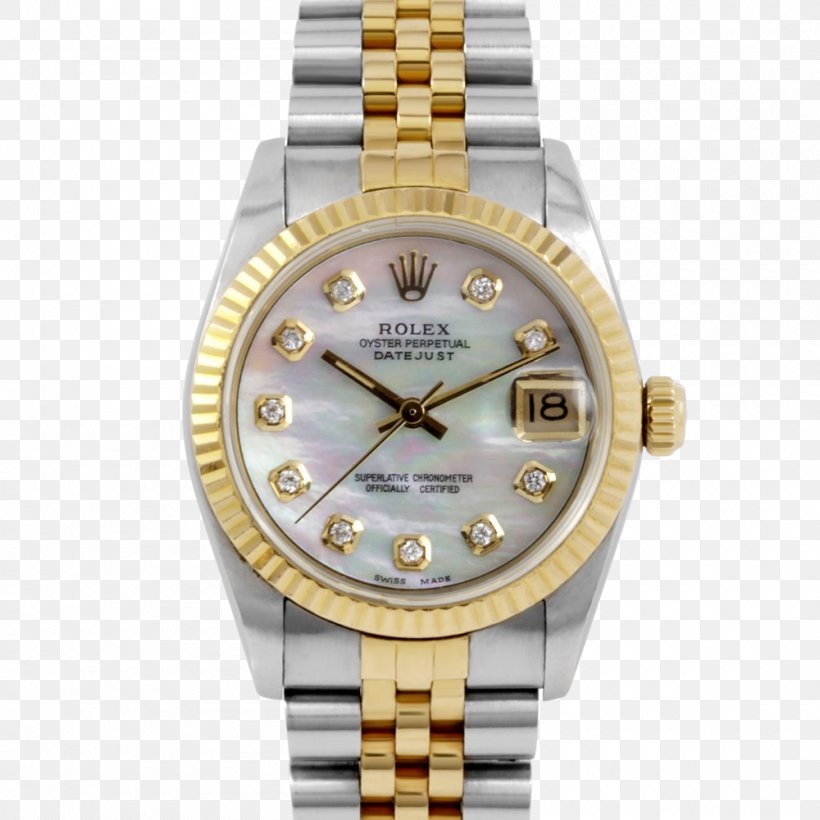 Watch Rolex Datejust Jewellery Bracelet, PNG, 1000x1000px, Watch, Bezel, Bracelet, Brand, Clothing Accessories Download Free