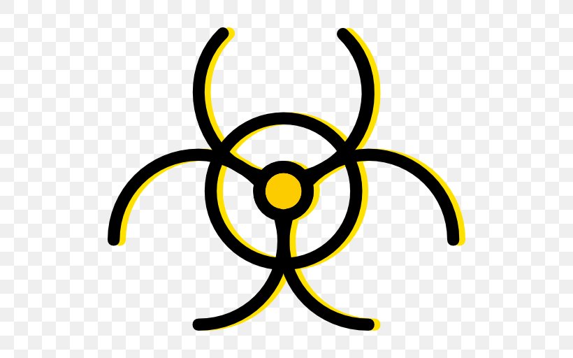 Hazard Symbol Biological Hazard Clip Art, PNG, 512x512px, Hazard Symbol, Area, Artwork, Biological Hazard, Body Jewelry Download Free
