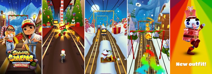 Cheats For Subway Surfers (Unlimited Keys & Coins) Scribblenauts Unlimited Tai Game Android, PNG, 2476x878px, Subway Surfers, Amusement Park, Amusement Ride, Android, Cheating In Video Games Download Free