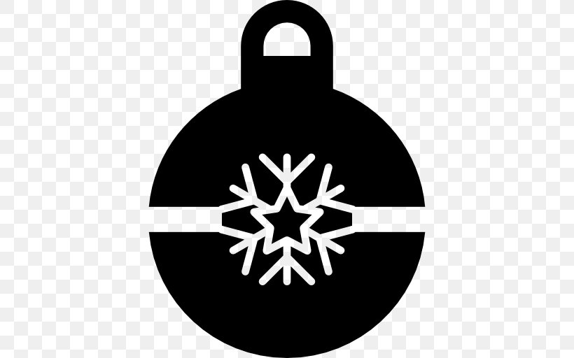 Christmas Ornament Christmas Decoration, PNG, 512x512px, Christmas Ornament, Black, Black And White, Christmas, Christmas Decoration Download Free