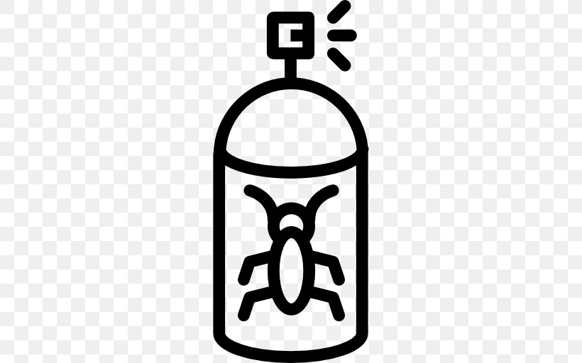 Household Insect Repellents Cockroach Insecticide Clip Art, PNG, 512x512px, Household Insect Repellents, Aerosol Spray, Area, Black And White, Bug Zapper Download Free