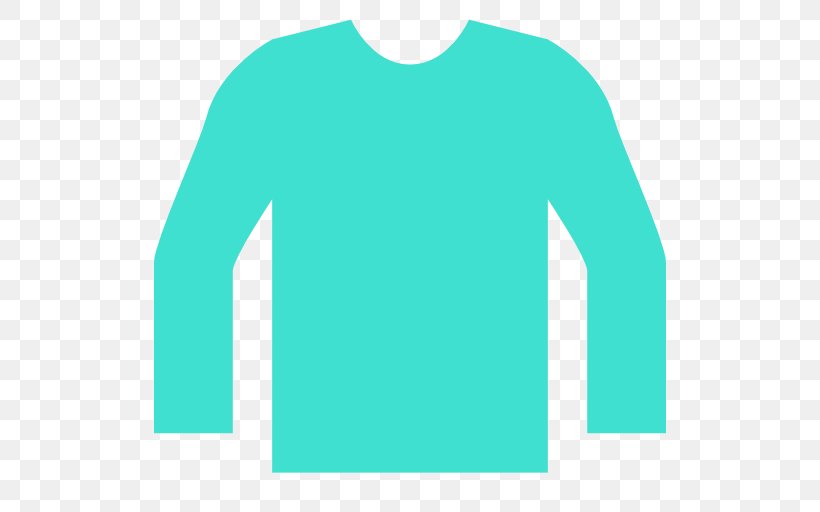 Long-sleeved T-shirt Shoulder, PNG, 512x512px, Tshirt, Active Shirt, Aqua, Azure, Blue Download Free
