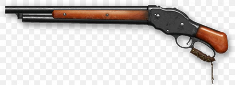Trigger Warface Firearm Winchester Model 1887/1901 Weapon, PNG, 1888x682px, Watercolor, Cartoon, Flower, Frame, Heart Download Free
