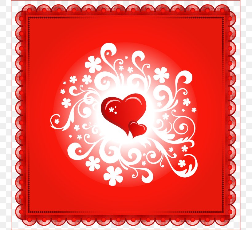 Valentines Day Heart, PNG, 747x747px, Watercolor, Cartoon, Flower, Frame, Heart Download Free