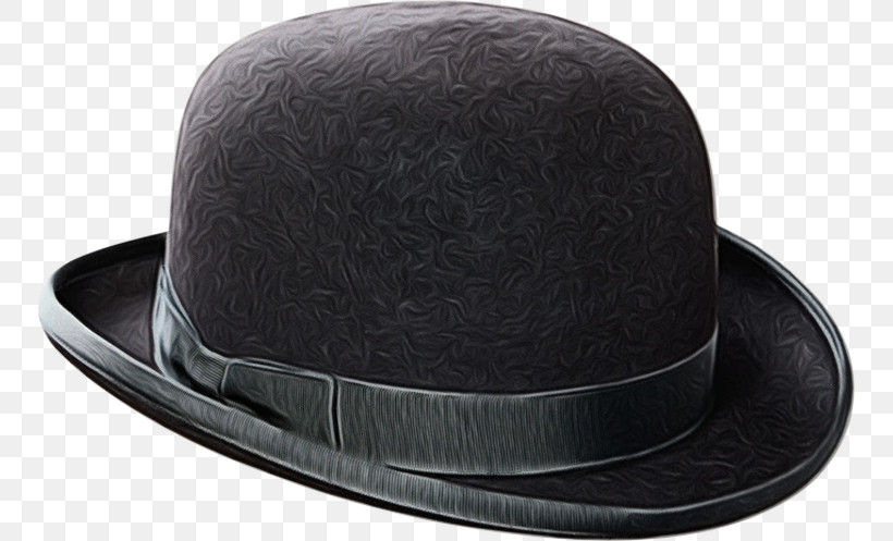 Fedora, PNG, 750x497px, Watercolor, Bowler Hat, Cap, Clothing, Costume Download Free