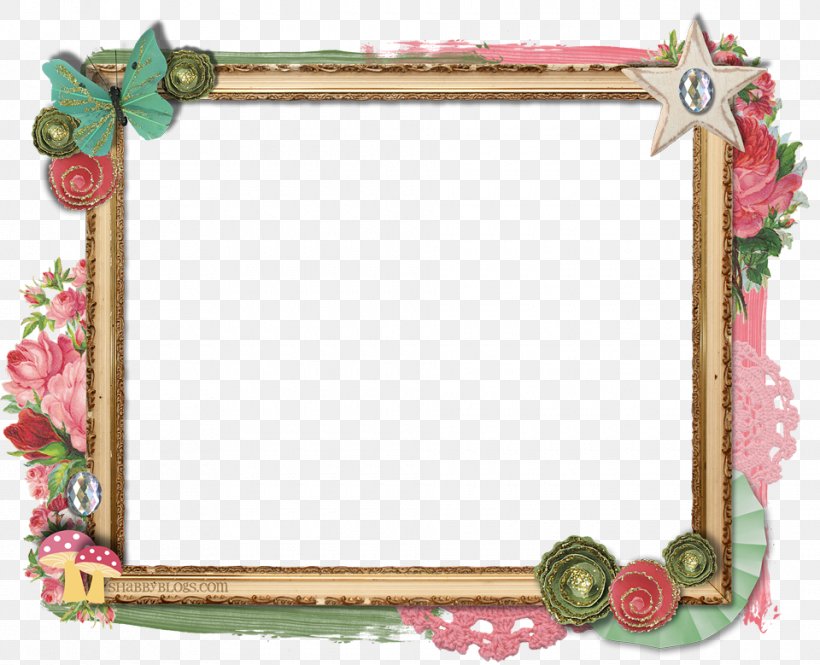Picture Frames Shabby Chic Clip Art, PNG, 960x779px, Picture Frames, Blog, Border, Decor, Decorative Arts Download Free