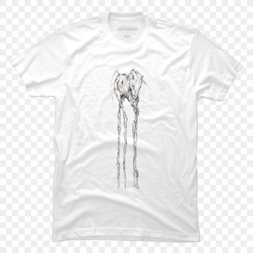 T-shirt Shoulder White Sleeve Drawing, PNG, 1800x1800px, Tshirt, Active Shirt, Black, Black And White, Brand Download Free