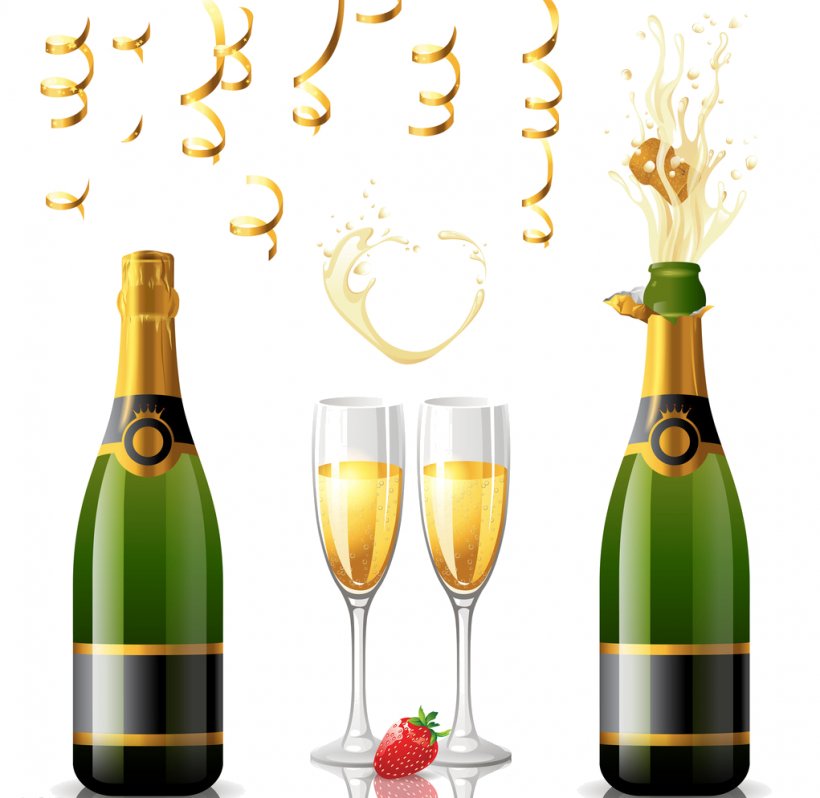 Champagne Glass Sparkling Wine Bottle, PNG, 1021x994px, Champagne, Alcohol, Alcoholic Beverage, Barware, Bottle Download Free
