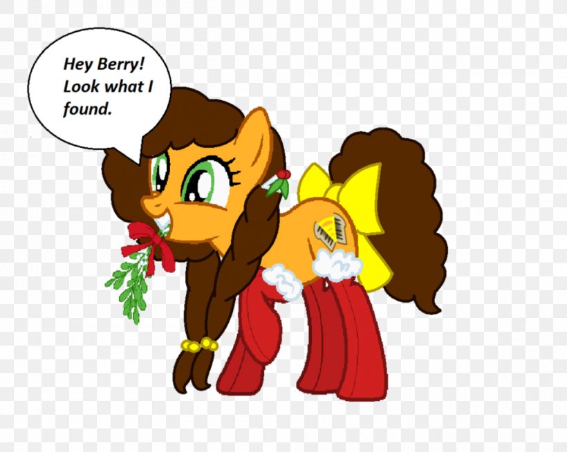 Christmas Mistletoe Pony, PNG, 1000x798px, Mistletoe, Art, Carnivora, Carnivoran, Cartoon Download Free