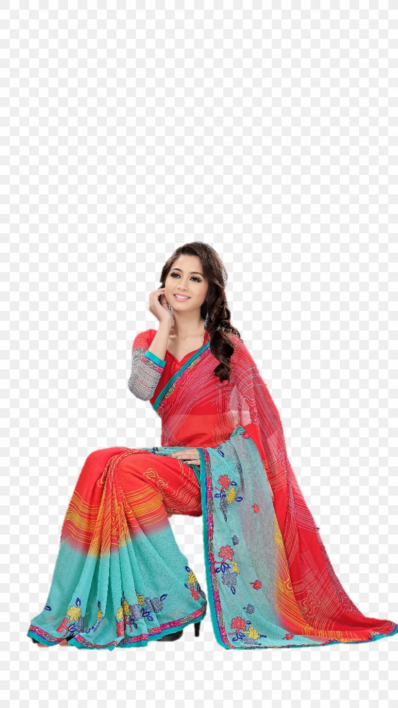 Costume Magenta Sari, PNG, 1080x1920px, Costume, Clothing, Magenta, Peach, Sari Download Free