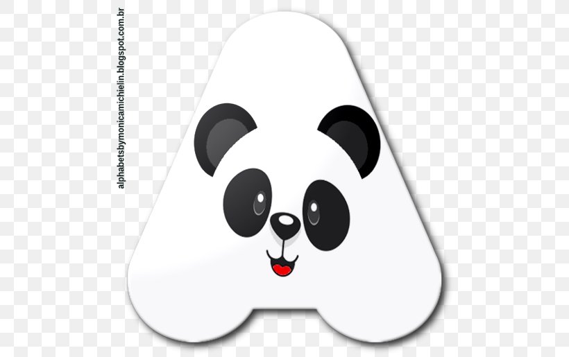 Giant Panda 263251 Pandabear Alphabet Canidae, PNG, 506x515px, Giant Panda, Alphabet, Bear, Canidae, Carnivora Download Free