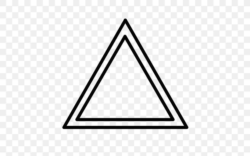 Penrose Triangle Shape, PNG, 512x512px, Penrose Triangle, Area, Black And White, Equilateral Triangle, Eye Of Providence Download Free