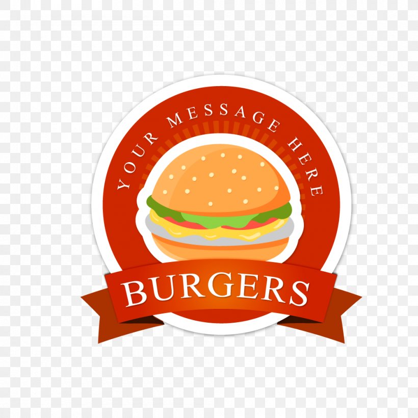 Hamburger Hot Dog Fast Food Red Ribbon French Fries, PNG, 1000x1000px, Fast Food, Brand, Drawing, Food, Hamburger Download Free