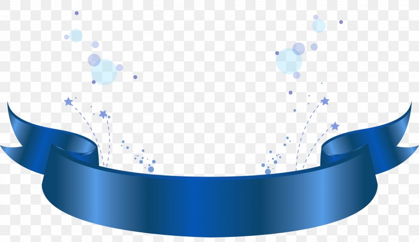 Blue Pattern, PNG, 3500x2023px, Ribbon, Banner, Blue, Pattern, Product Download Free