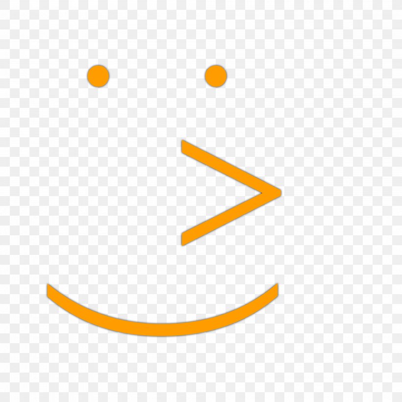 Emoticon Line Angle Font, PNG, 4000x4000px, Emoticon, Orange, Symbol, Text, Text Messaging Download Free