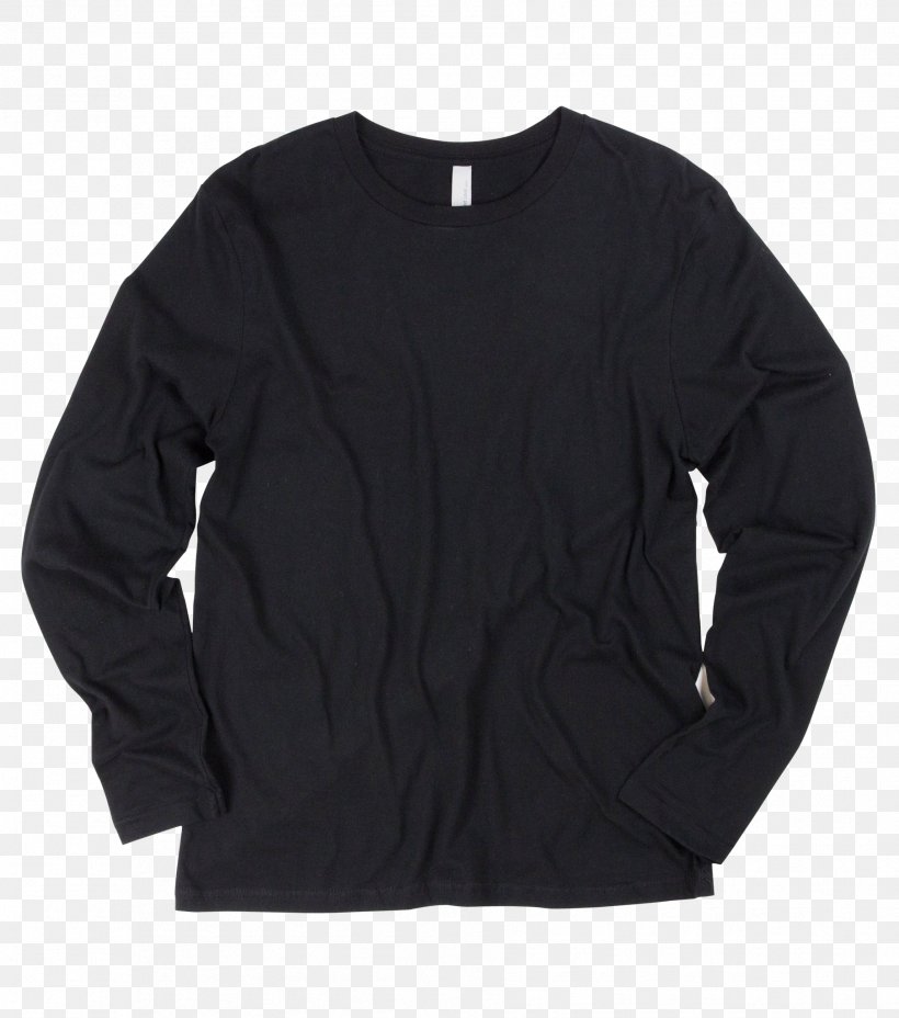 Long-sleeved T-shirt Hoodie Top, PNG, 1808x2048px, Tshirt, Adidas, Black, Clothing, Cotton Download Free