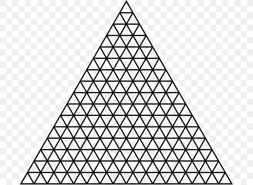 Triangle Polygon Mesh Number Icosahedron, PNG, 691x600px, Triangle, Area, Black And White, Icosahedron, Image File Formats Download Free