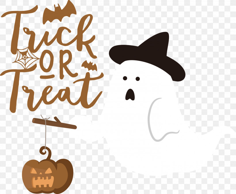 Trick Or Treat Trick-or-treating Halloween, PNG, 3000x2472px, Trick Or Treat, Biology, Cartoon, Dog, Halloween Download Free
