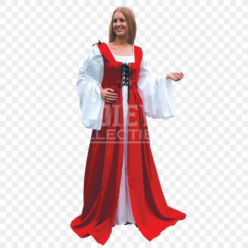 Gown Robe Costume Dress English Medieval Clothing, PNG, 850x850px, Gown, Blouse, Blue, Bodice, Clothing Download Free