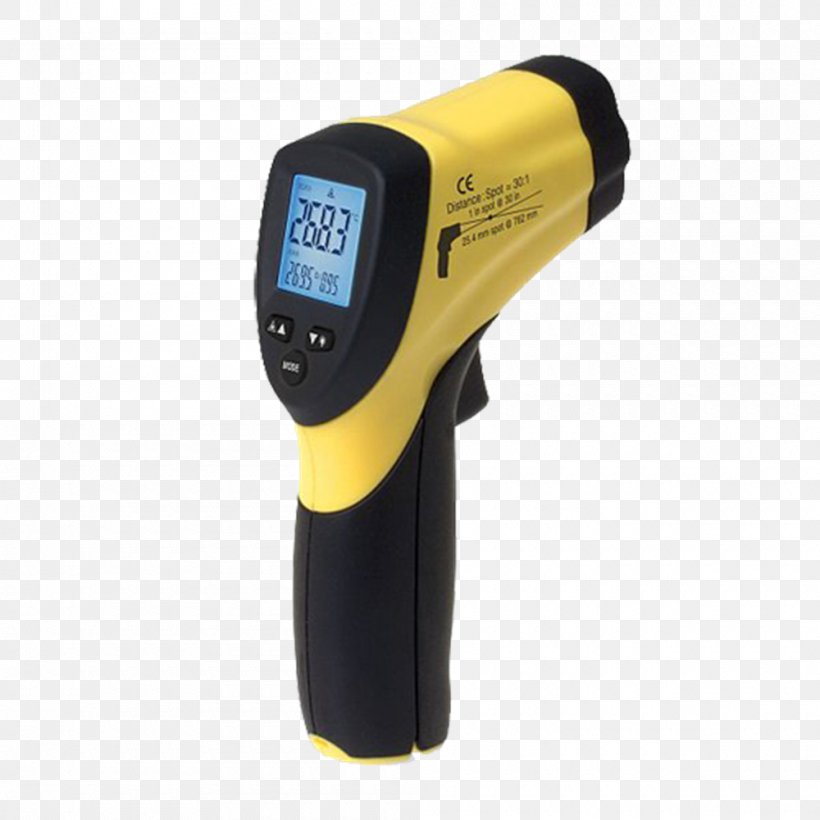 Pyrometer Infrared Thermometers Optics Measurement, PNG, 1000x1000px, Pyrometer, Celsius, Hardware, Infrared, Infrared Thermometers Download Free