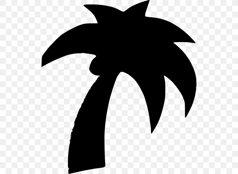 Arecaceae Clip Art, PNG, 534x600px, Arecaceae, Black And White, Branch, Coconut, Date Palm Download Free