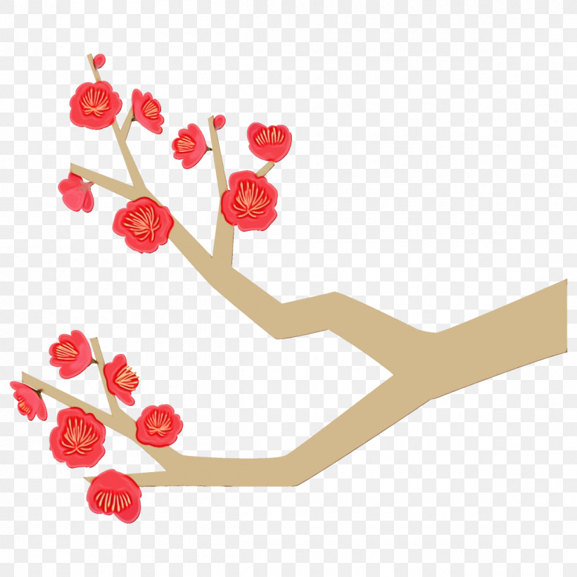 Cherry Blossom, PNG, 1200x1200px, Plum Branch, Blossom, Branch, Cherry Blossom, Flower Download Free