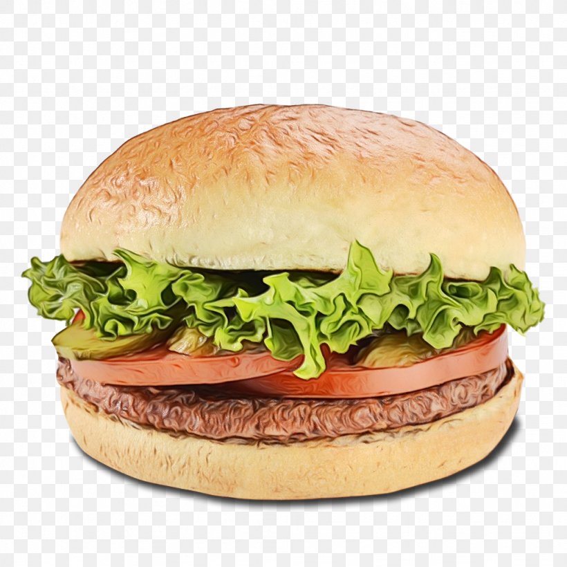 Junk Food Cartoon, PNG, 1024x1024px, Watercolor, American Food, Bacon Sandwich, Baked Goods, Big Mac Download Free
